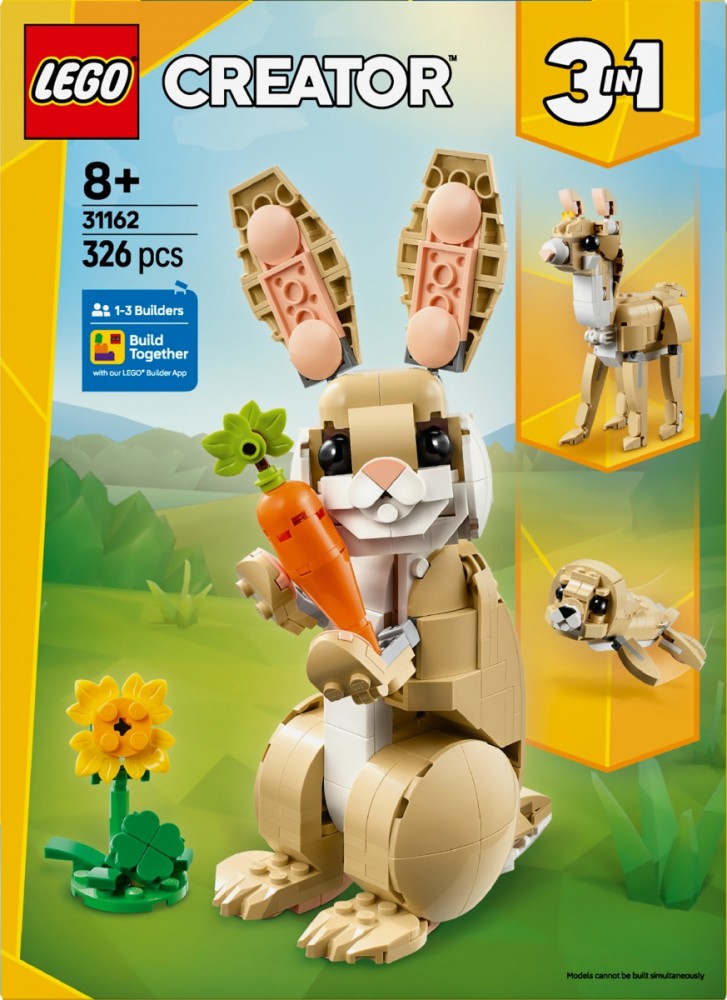 Konstruktorius lego® creator žavingas triušiukas