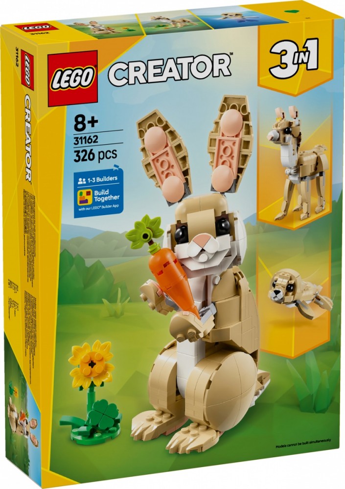 Konstruktorius lego® creator žavingas triušiukas