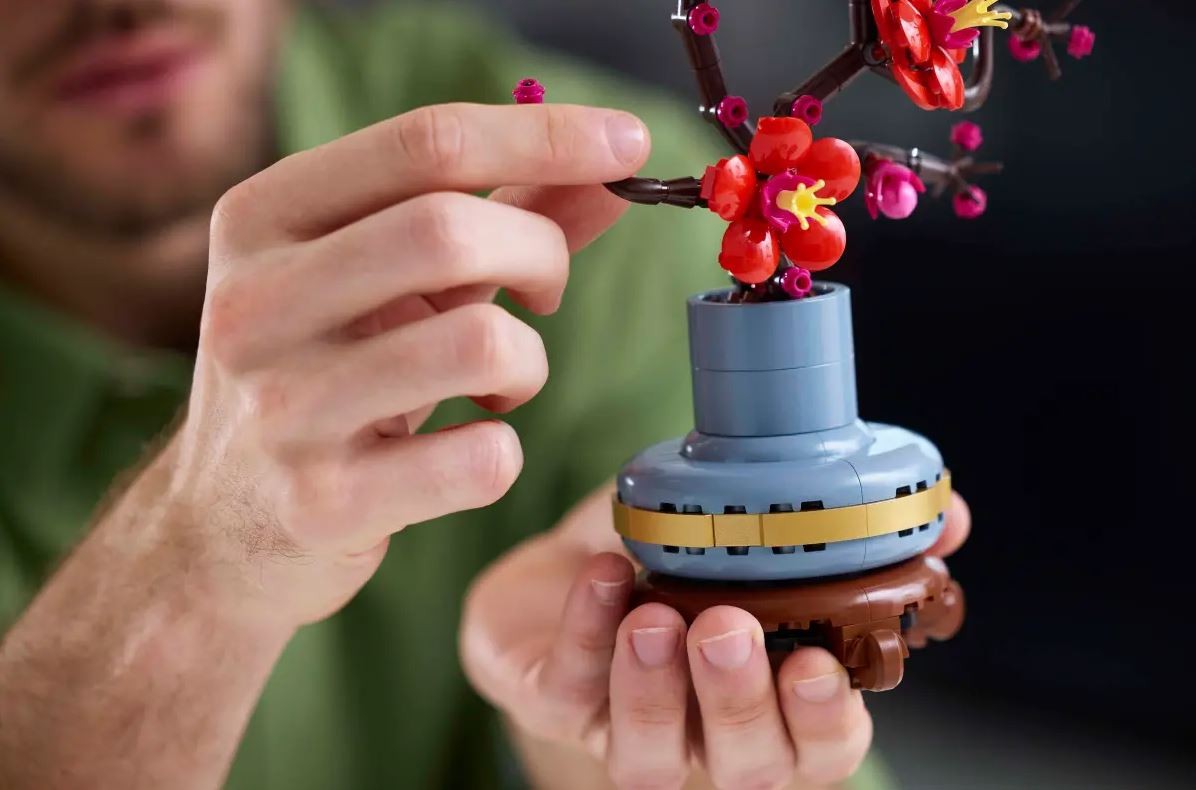Konstruktorius slyvų žiedas, lego icons