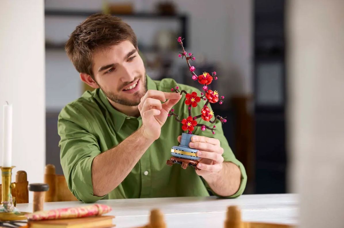 Konstruktorius slyvų žiedas, lego icons