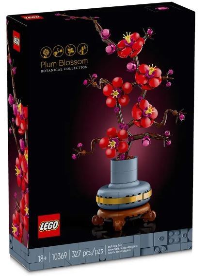 Konstruktorius slyvų žiedas, lego icons