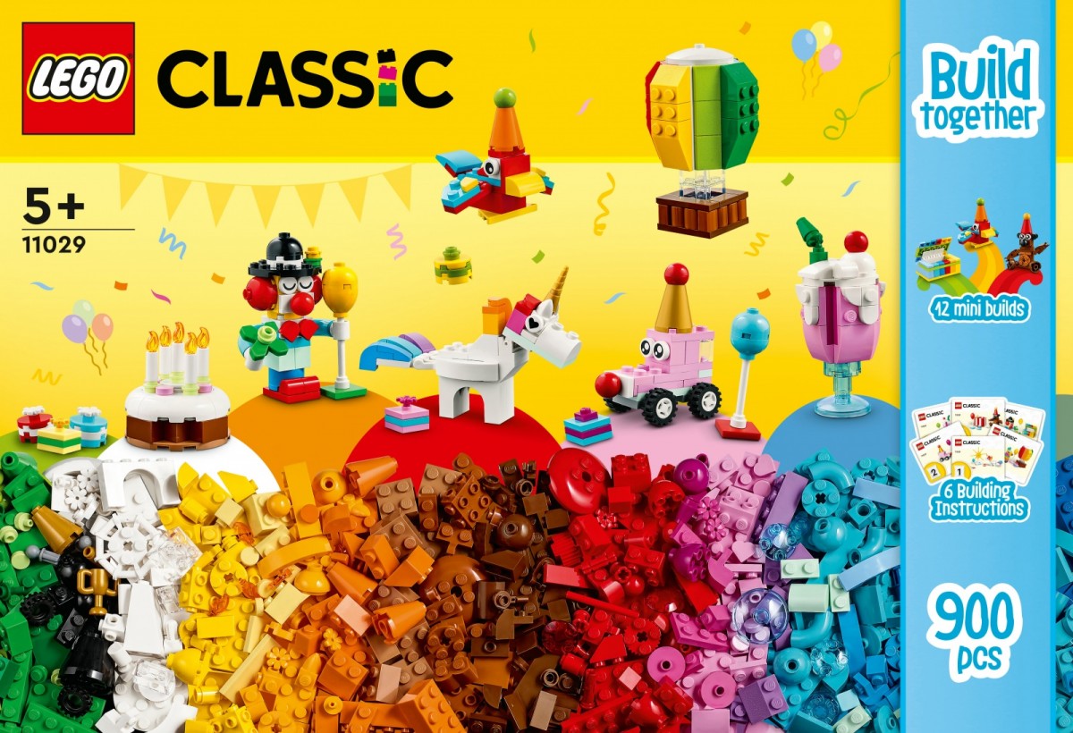 11029 lego® classic kūrybiška vakarėlio dėžutė