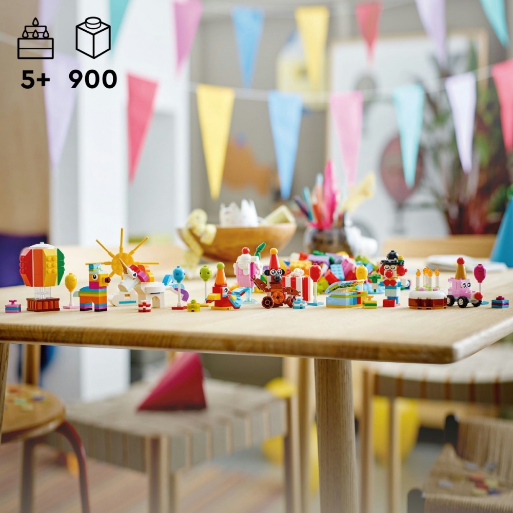 11029 lego® classic kūrybiška vakarėlio dėžutė