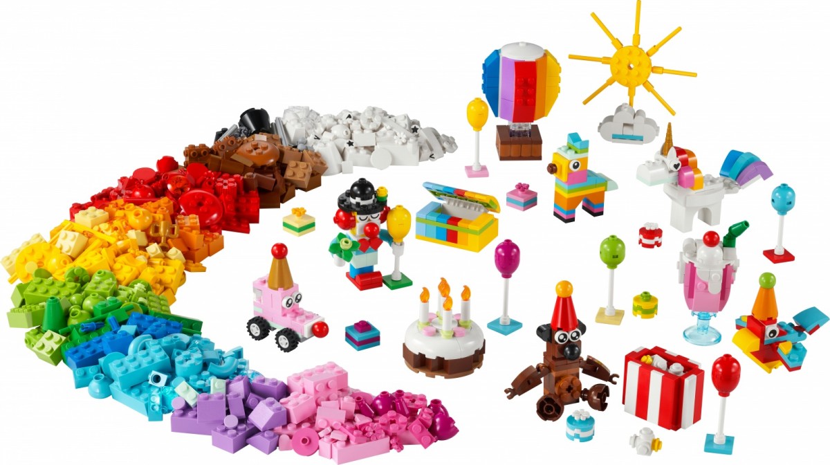 11029 lego® classic kūrybiška vakarėlio dėžutė
