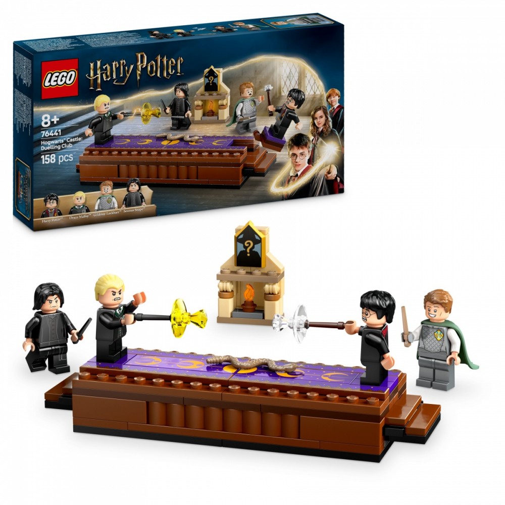 76441 lego® harry potter hogvartso pilis: dvikovų klubas