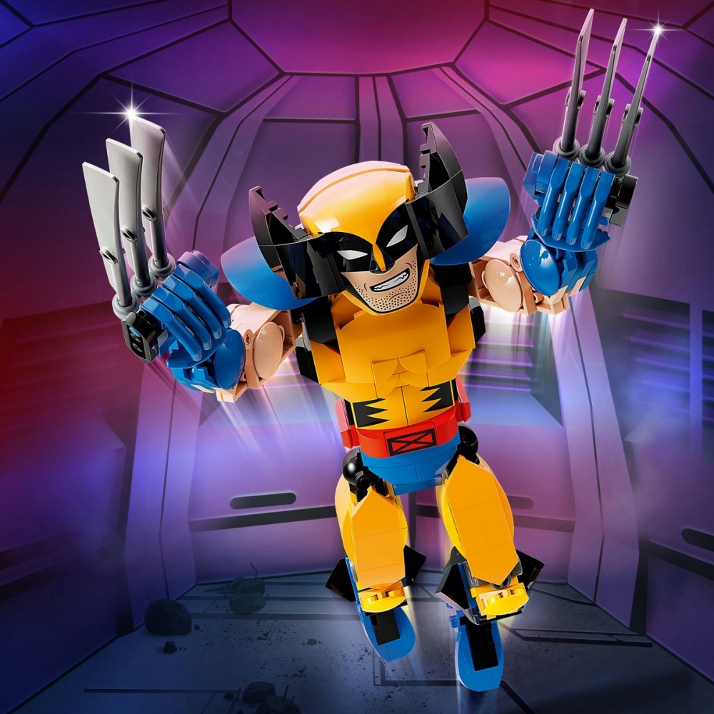 76257 lego® marvel volverino konstruojama figūrėlė