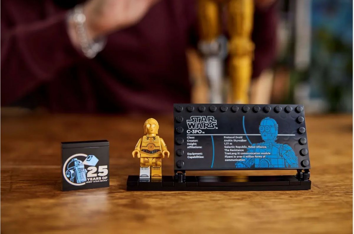 Star wars figūra c-3po, lego