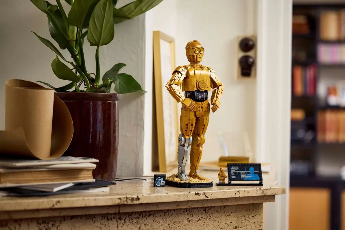 Star wars figūra c-3po, lego