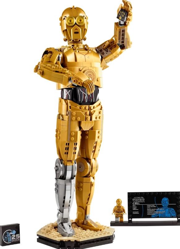 Star wars figūra c-3po, lego