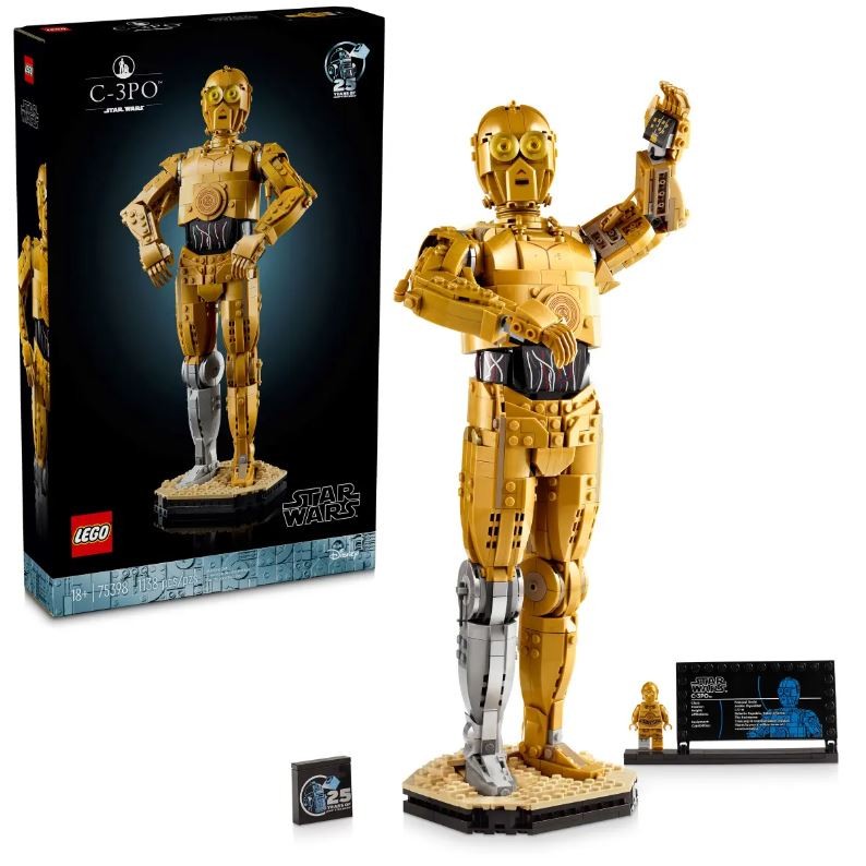 Star wars figūra c-3po, lego