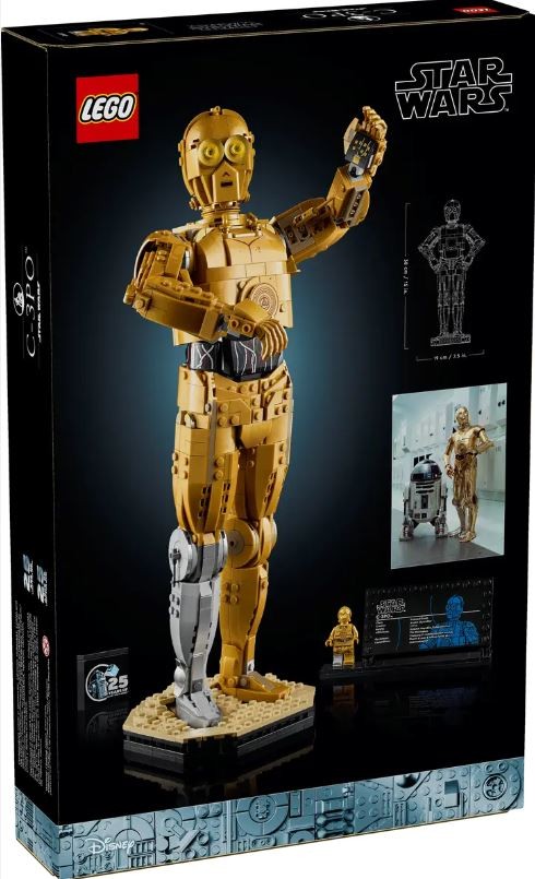 Star wars figūra c-3po, lego