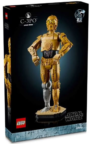 Star wars figūra c-3po, lego