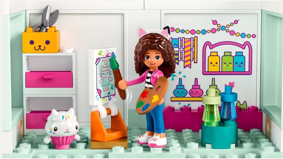 10788 lego® gabby's dollhouse gabės lėlių namai