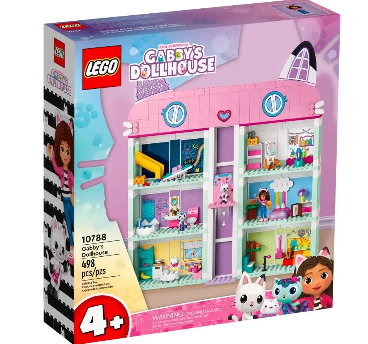 10788 lego® gabby's dollhouse gabės lėlių namai