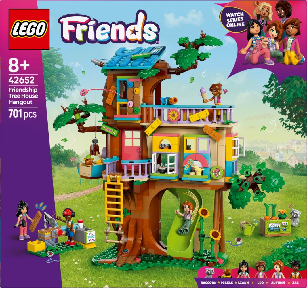 Draugystės namelis medyje lego friends