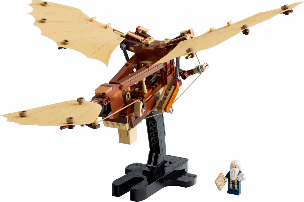 Lego® icons leonardo da vinci skraidymo mašina