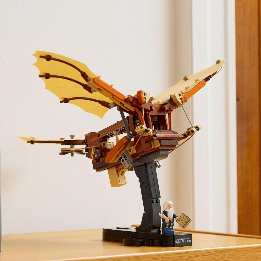 Lego® icons leonardo da vinci skraidymo mašina