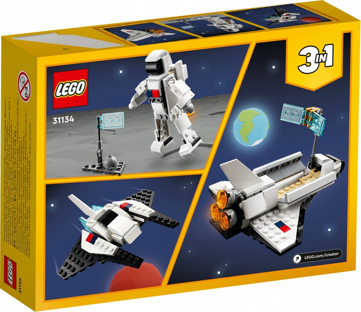 Kosminis laivas lego creator