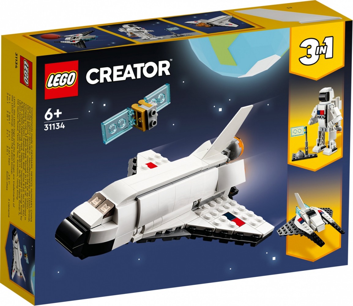 Kosminis laivas lego creator