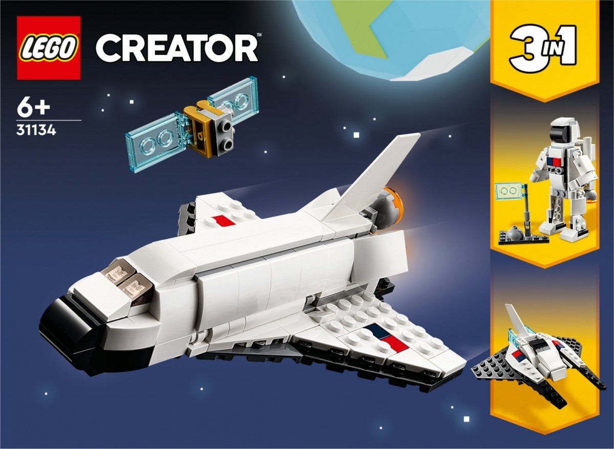 Kosminis laivas lego creator