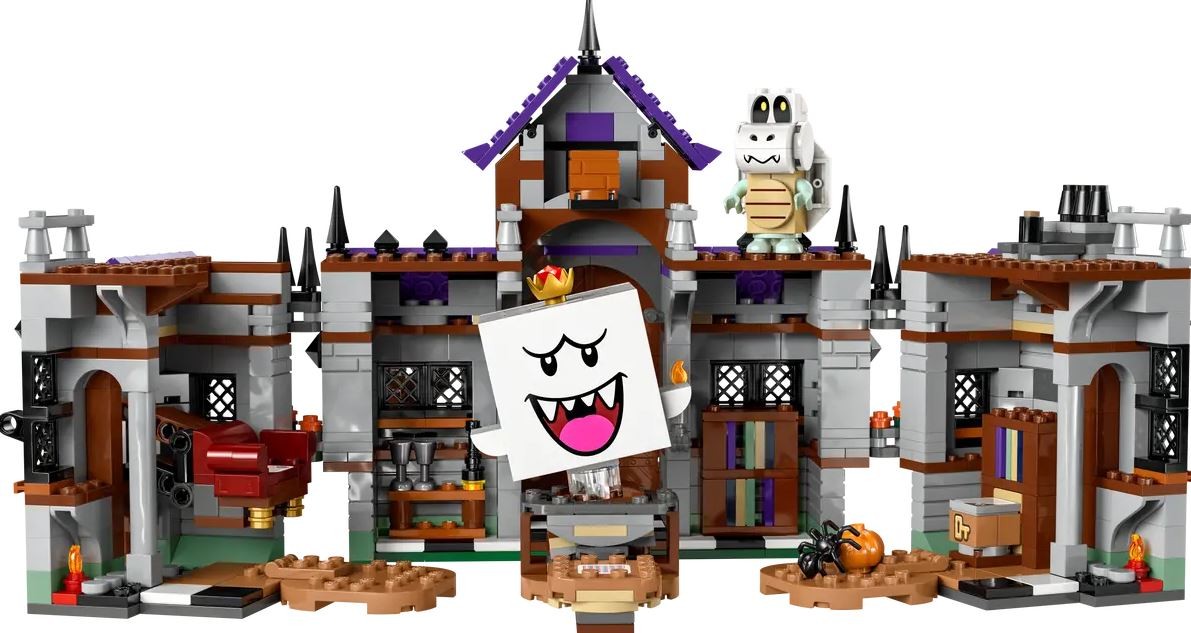 71436 Lego® Super Mario King Boo Vaiduoklių Namas