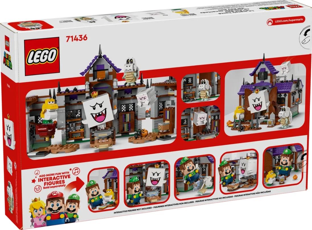 71436 Lego® Super Mario King Boo Vaiduoklių Namas