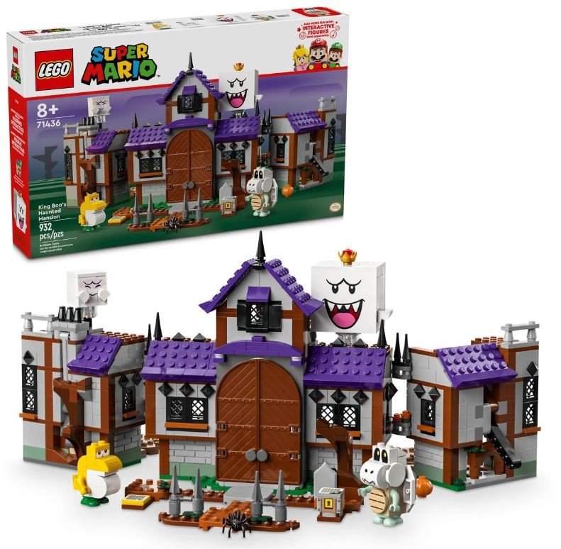 71436 Lego® Super Mario King Boo Vaiduoklių Namas