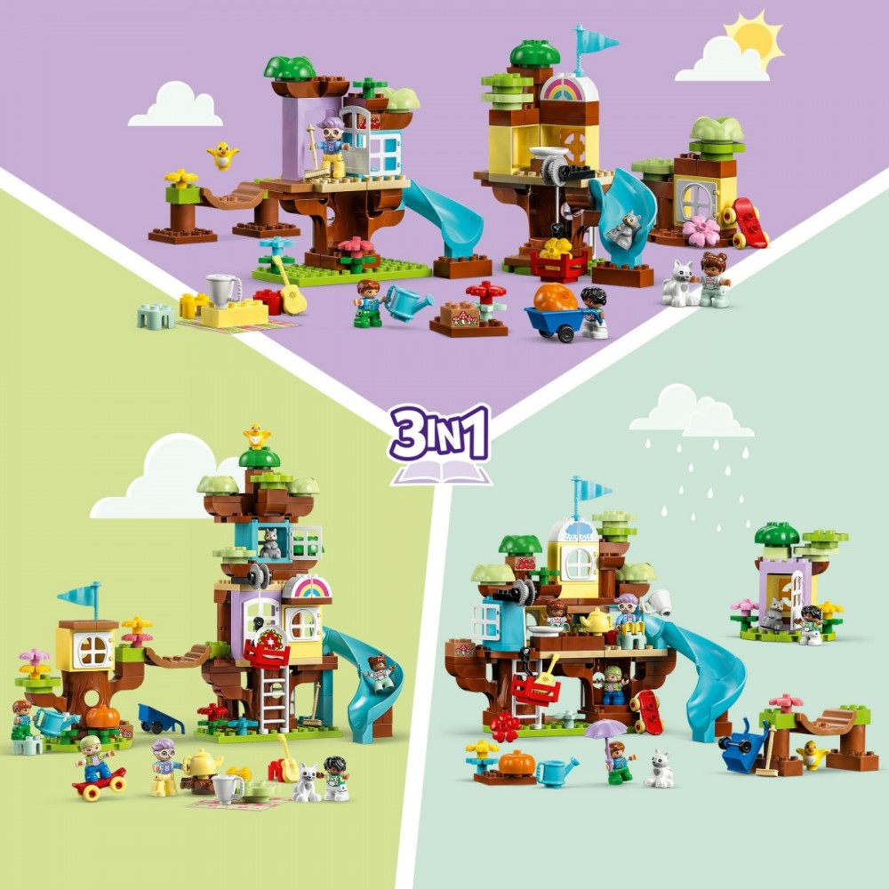 10993 lego® duplo 3 viename namelis medyje