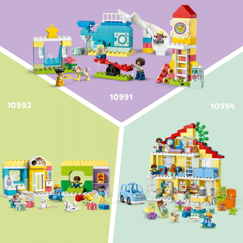 10993 lego® duplo 3 viename namelis medyje