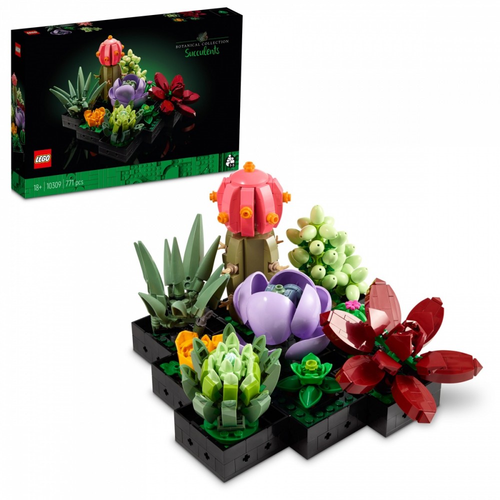 10309 lego® sukulentai