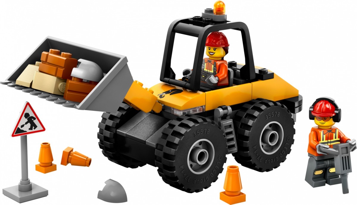 Lego® city krautuvas, geltonas