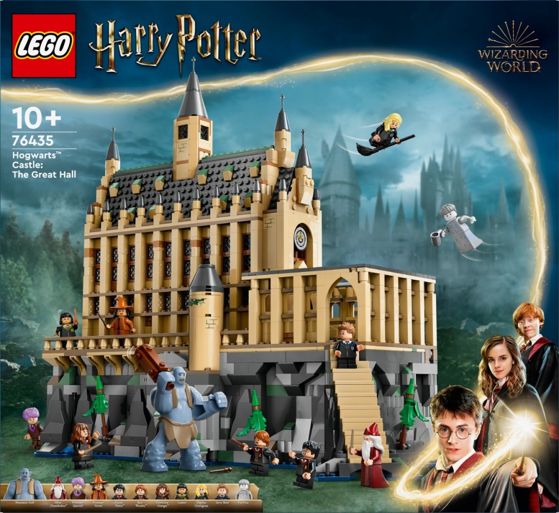 76435 lego® harry potter hogvartso pilis: didžioji salė