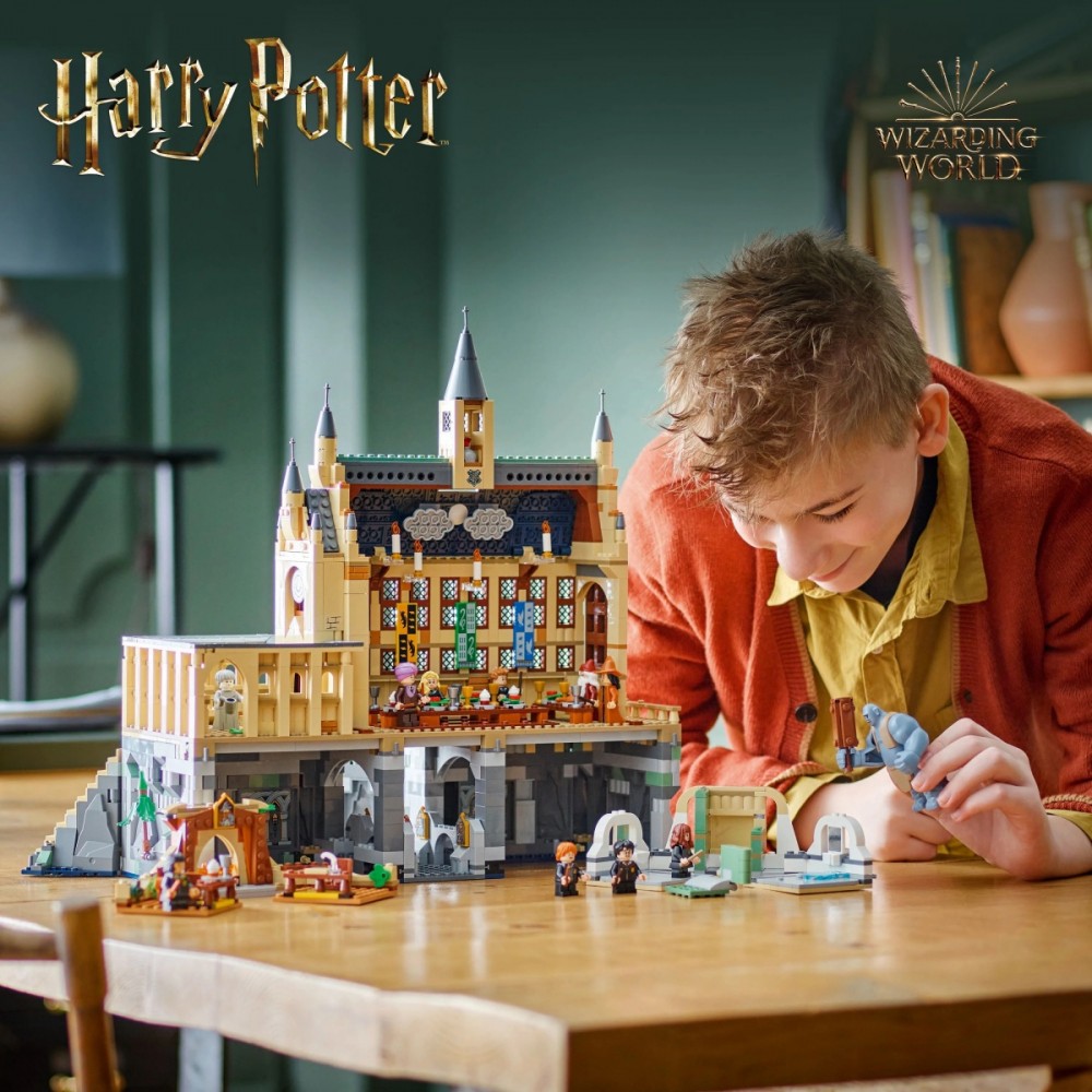 76435 lego® harry potter hogvartso pilis: didžioji salė