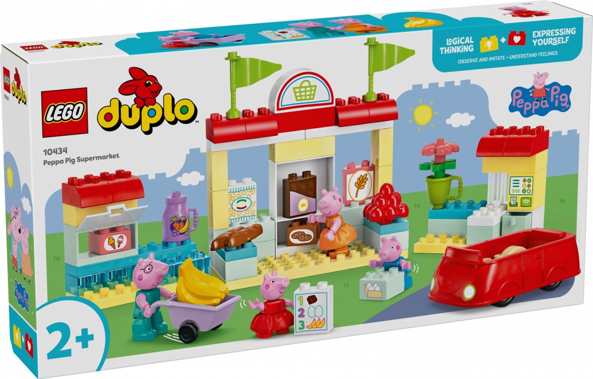 10434 lego® duplo kiaulytės pepos prekybos centras