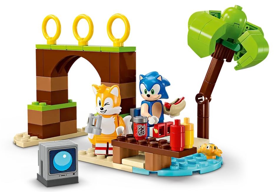 76997 lego® sonic the hedgehog™ tails nuotykių laivas
