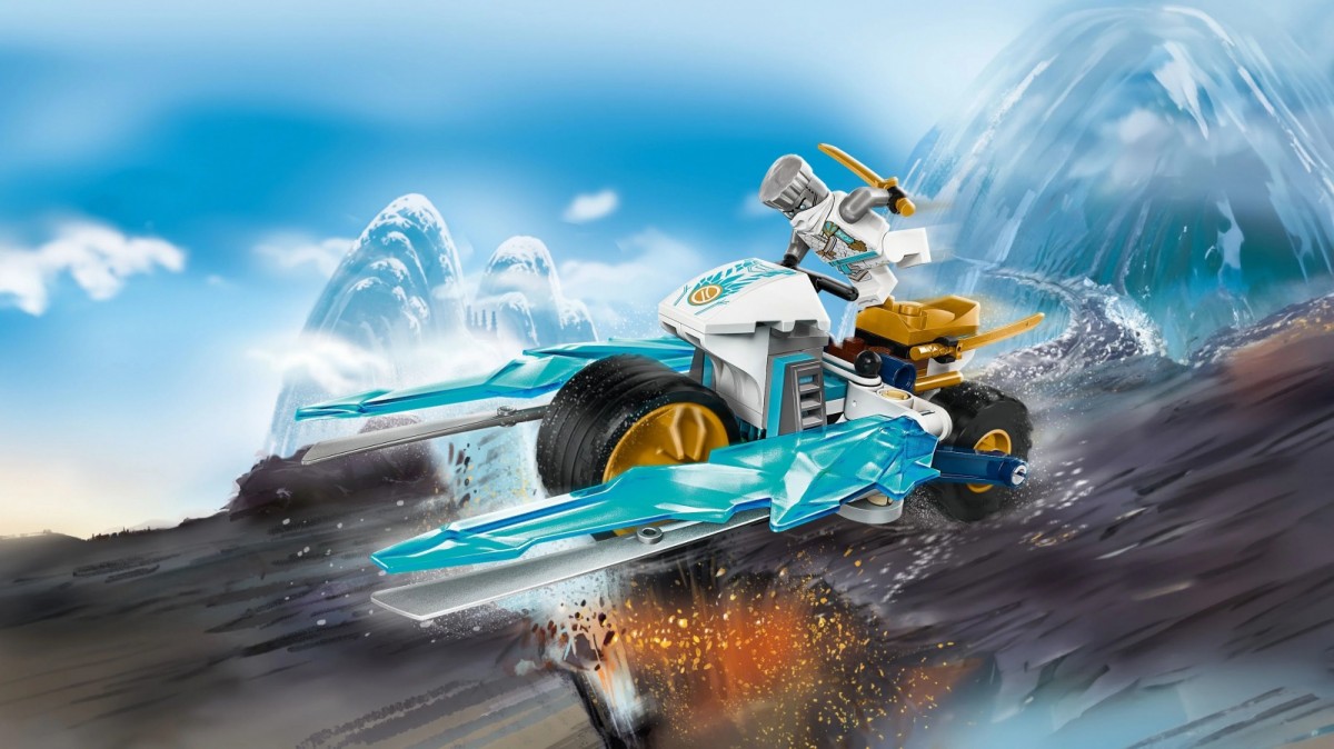 Zane'o ledinis motociklas lego® ninjago