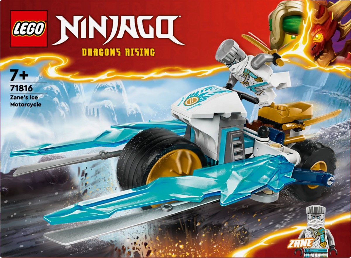 Zane'o ledinis motociklas lego® ninjago