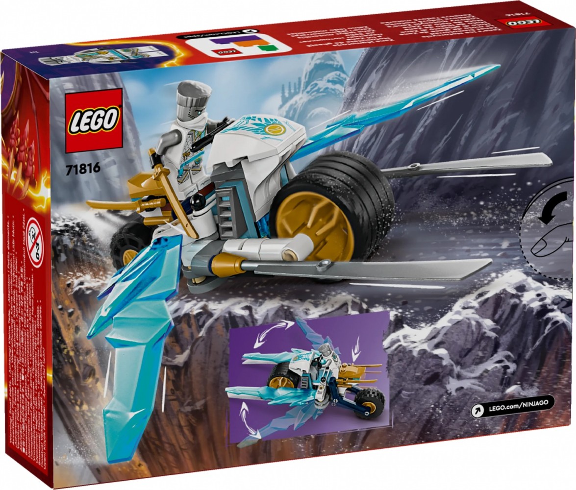 Zane'o ledinis motociklas lego® ninjago