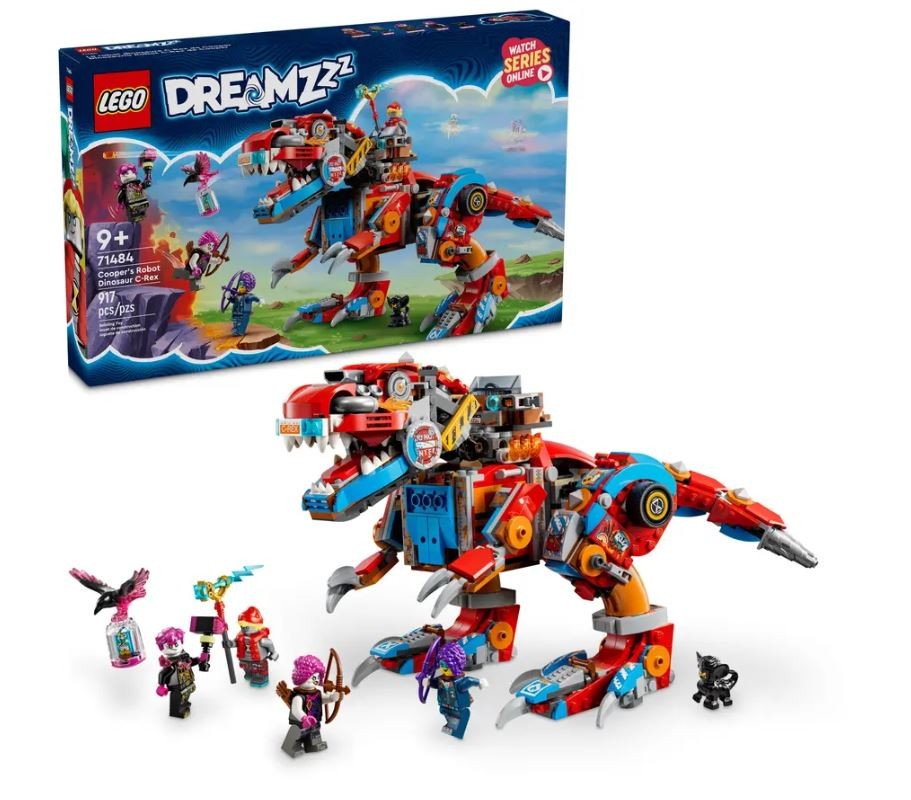 Robotas dinozauras c-rex lego dreamzzz coopera