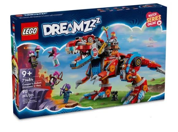 Robotas dinozauras c-rex lego dreamzzz coopera