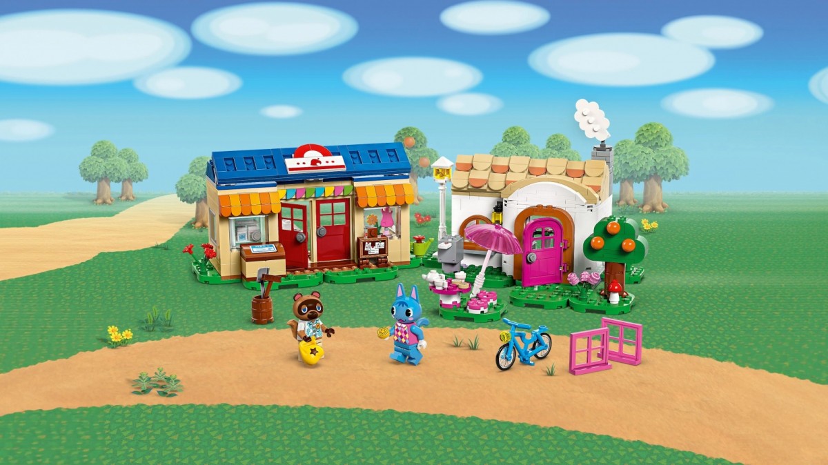 77050 lego® animal crossing nook's cranny ir rosie nameliai