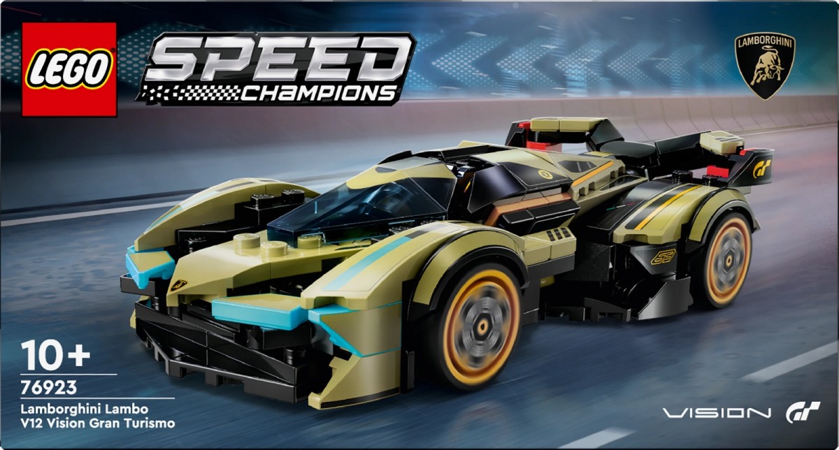 76923 lego® speed champions superautomobilis lamborghini lambo v12 vision gt