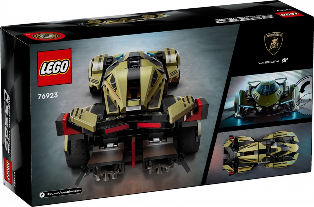 76923 lego® speed champions superautomobilis lamborghini lambo v12 vision gt