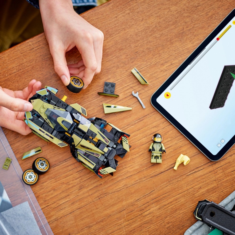 76923 lego® speed champions superautomobilis lamborghini lambo v12 vision gt