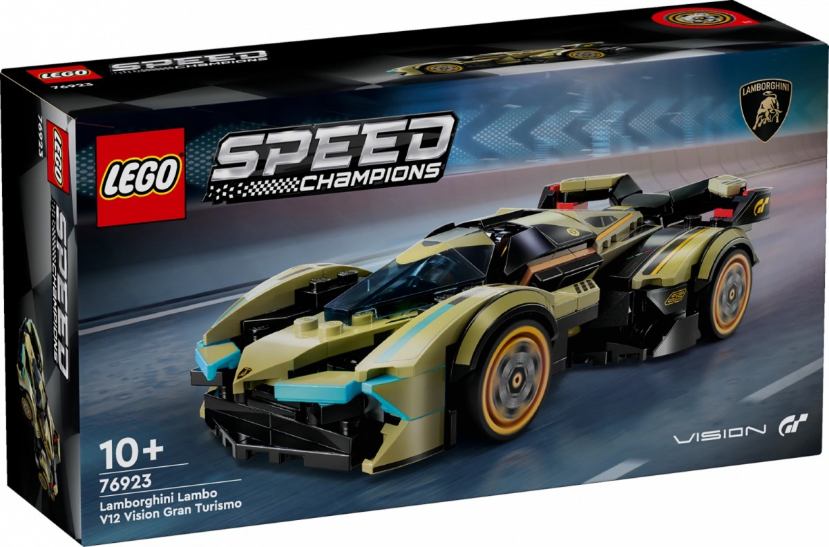 76923 lego® speed champions superautomobilis lamborghini lambo v12 vision gt