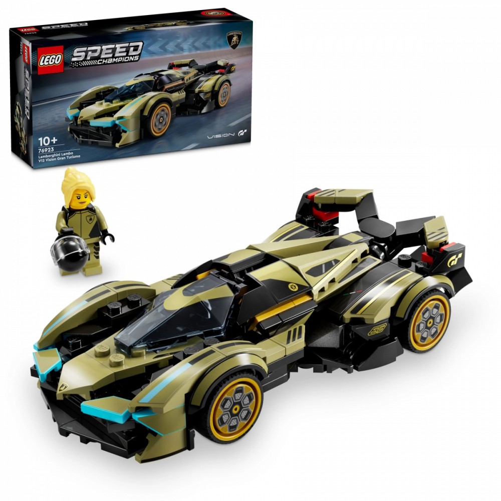 76923 lego® speed champions superautomobilis lamborghini lambo v12 vision gt