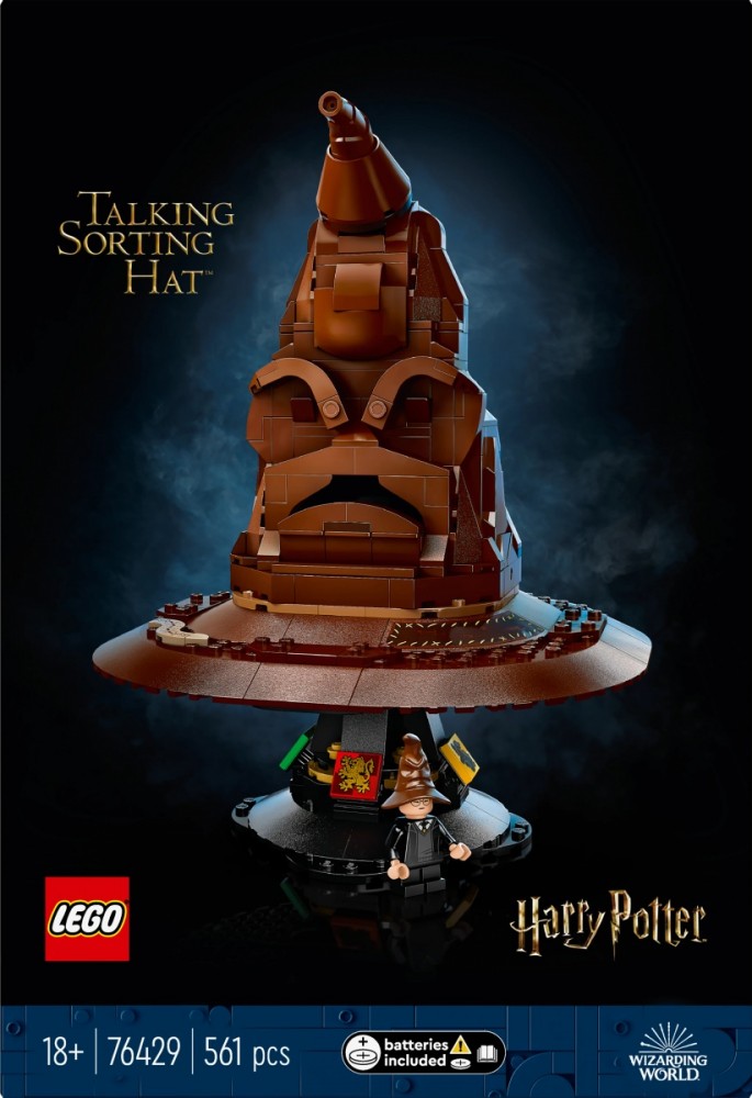 76429 lego® harry potter kalbanti paskirstymo kepurė