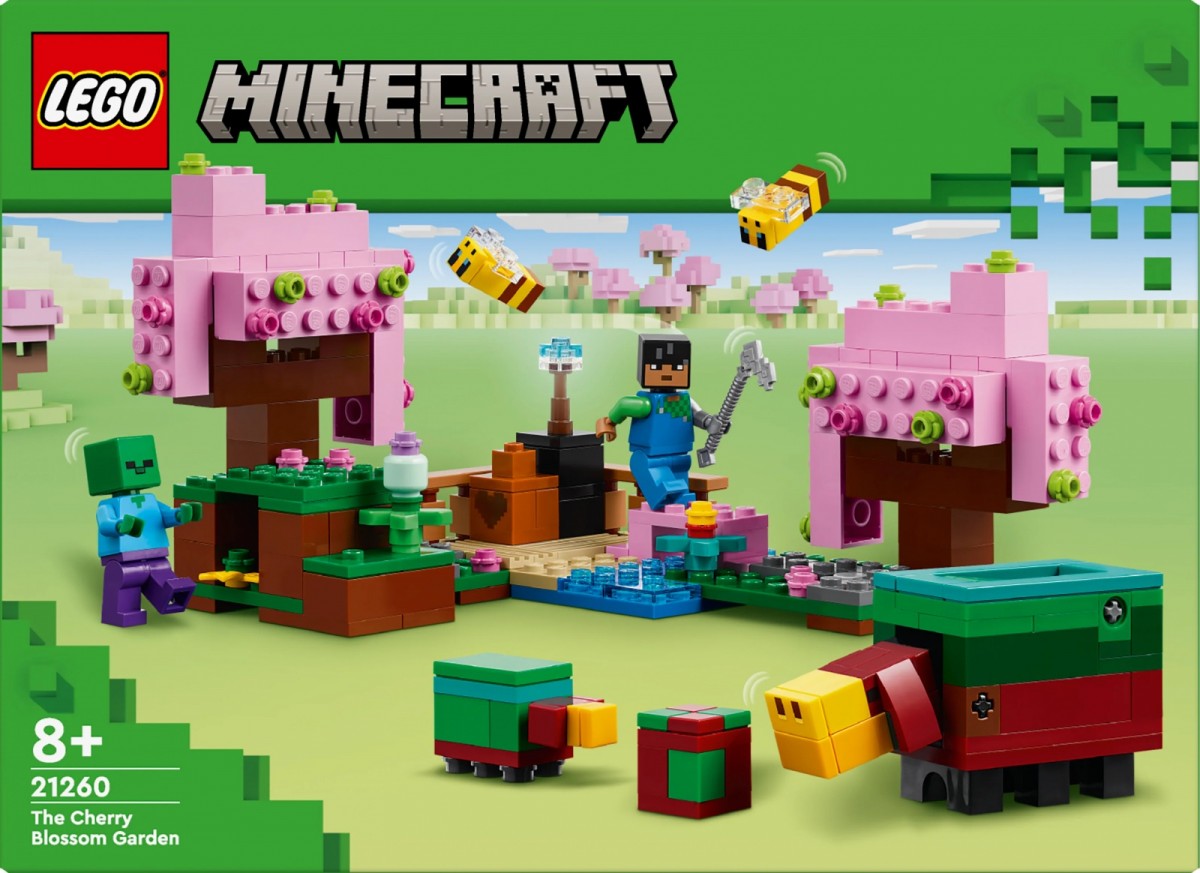 Konstruktorius vyšnių sodas lego minecraft