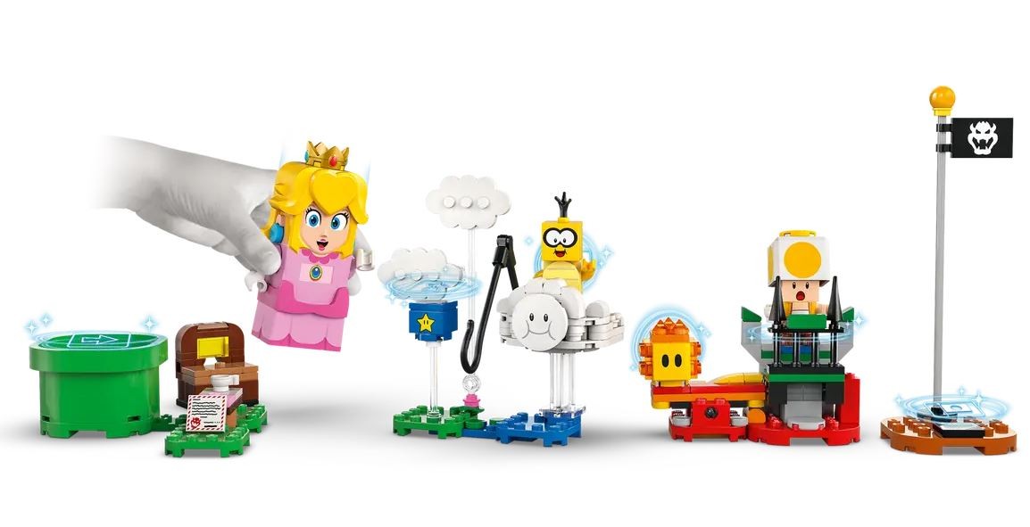 Lego super mario interaktyvus rinkinys, spalvotas
