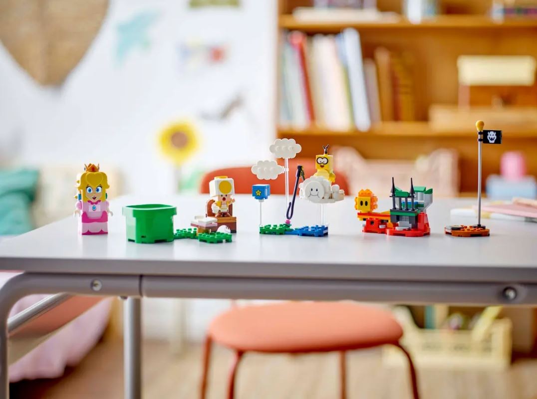 Lego super mario interaktyvus rinkinys, spalvotas